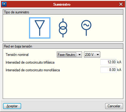 CYPELEC REBT. Instalaciones eléctricas de baja tensión (Real Decreto 842/2002). pantalla principal