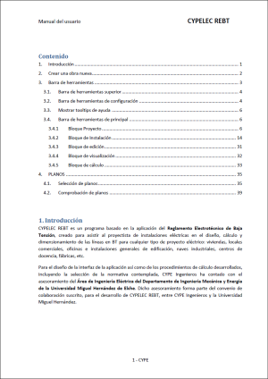 CYPELEC REBT. Instalaciones eléctricas de baja tensión (Real Decreto 842/2002)